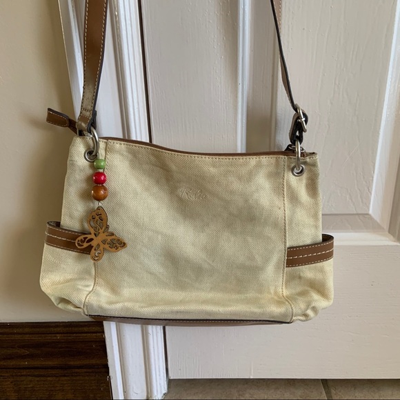 Relic Faux Leather Flower Print Crossbody Purse - Picture 6 of 8